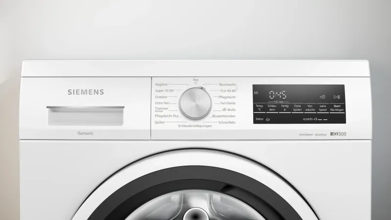 Siemens iQ500 WU14UT42 washing machine — view 2