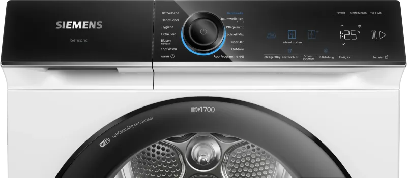 Siemens iQ700 WQ35B2B30 tumble dryer — view 3