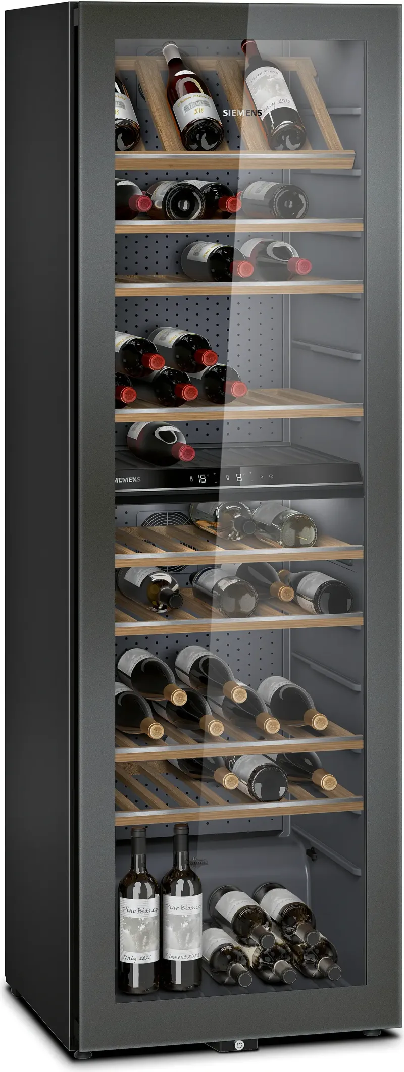 Siemens iQ500 KW36KATGA wine cooler — view 1