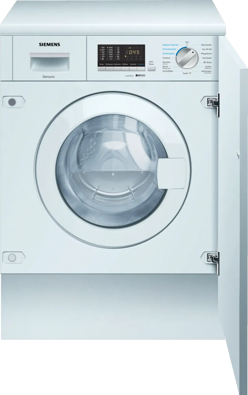 Siemens iQ500 WK14D543 washer-dryer — view 1
