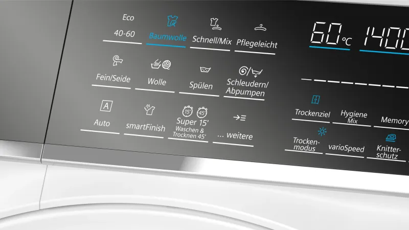 Siemens iQ700 WN54C2A90 washer-dryer — view 3